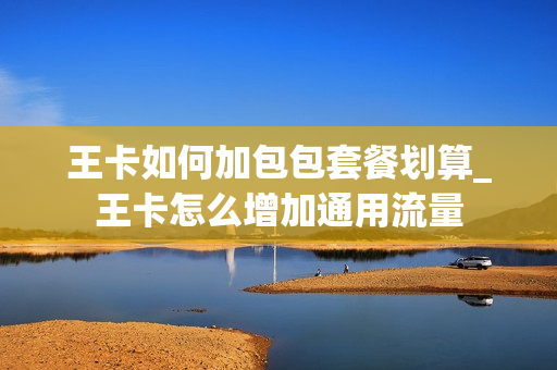 王卡如何加包包套餐划算_王卡怎么增加通用流量