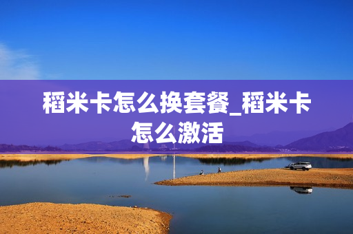 稻米卡怎么换套餐_稻米卡怎么激活