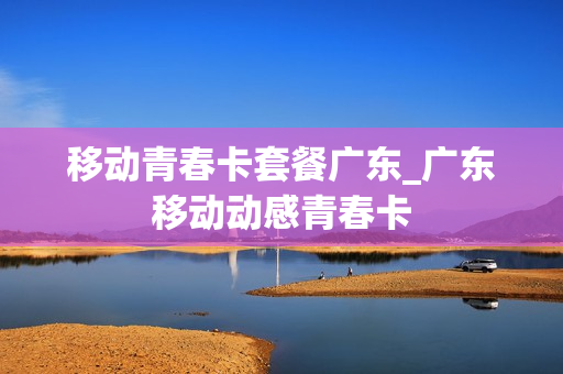 移动青春卡套餐广东_广东移动动感青春卡