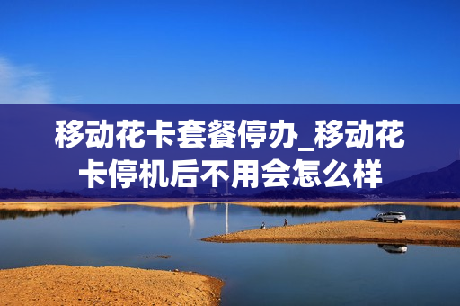 移动花卡套餐停办_移动花卡停机后不用会怎么样