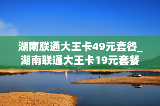 湖南联通大王卡49元套餐_湖南联通大王卡19元套餐