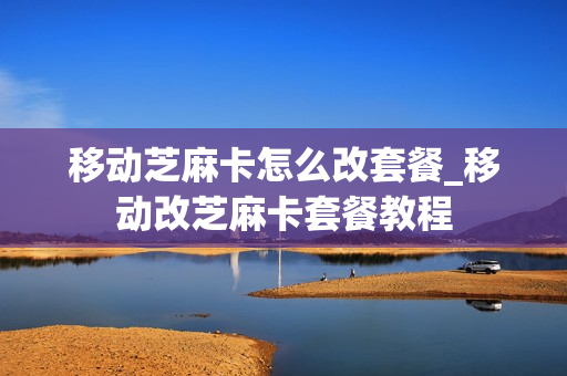 移动芝麻卡怎么改套餐_移动改芝麻卡套餐教程