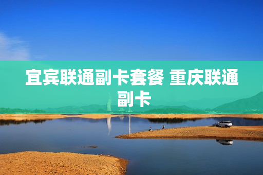 宜宾联通副卡套餐 重庆联通 副卡