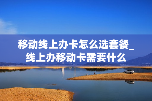 移动线上办卡怎么选套餐_线上办移动卡需要什么