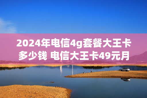 2024年电信4g套餐大王卡多少钱 电信大王卡49元月租