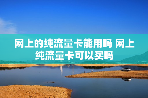 网上的纯流量卡能用吗 网上纯流量卡可以买吗