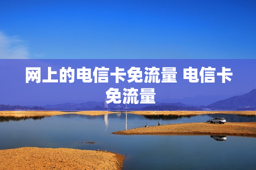 网上的电信卡免流量 电信卡 免流量