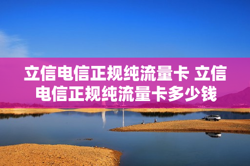 立信电信正规纯流量卡 立信电信正规纯流量卡多少钱