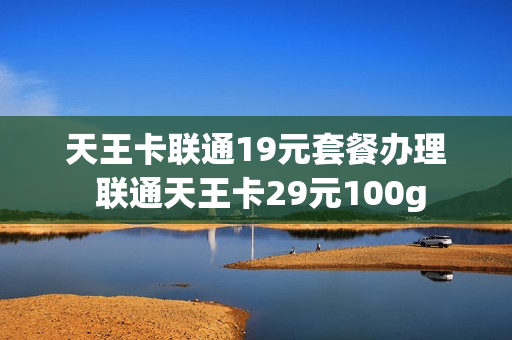 天王卡联通19元套餐办理 联通天王卡29元100g