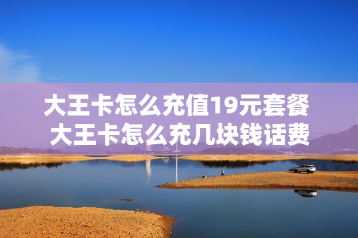 大王卡怎么充值19元套餐 大王卡怎么充几块钱话费