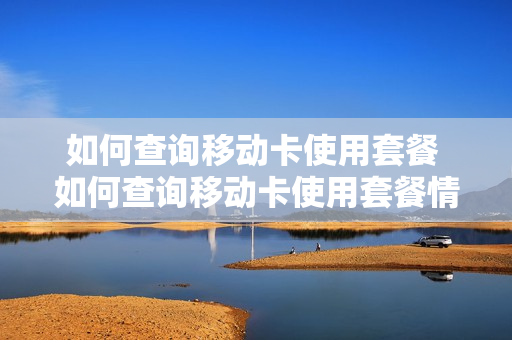 如何查询移动卡使用套餐 如何查询移动卡使用套餐情况