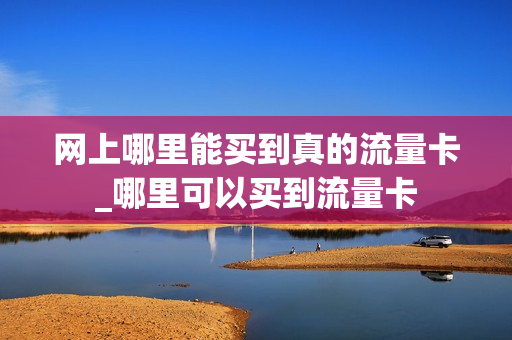 网上哪里能买到真的流量卡_哪里可以买到流量卡