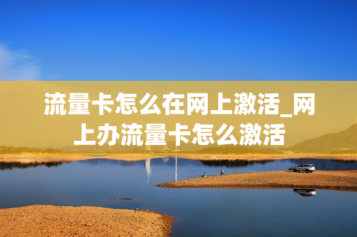 流量卡怎么在网上激活_网上办流量卡怎么激活